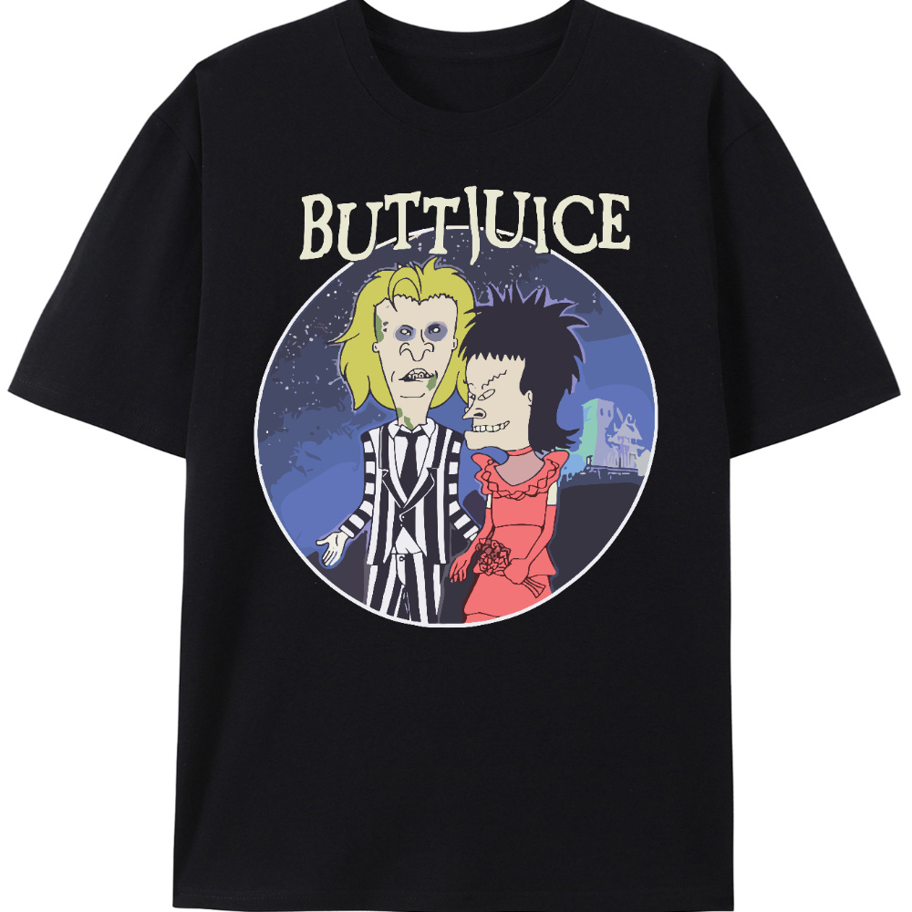 

And Buttjuice -, Tee, , Applique, Slight , For Adults, Top