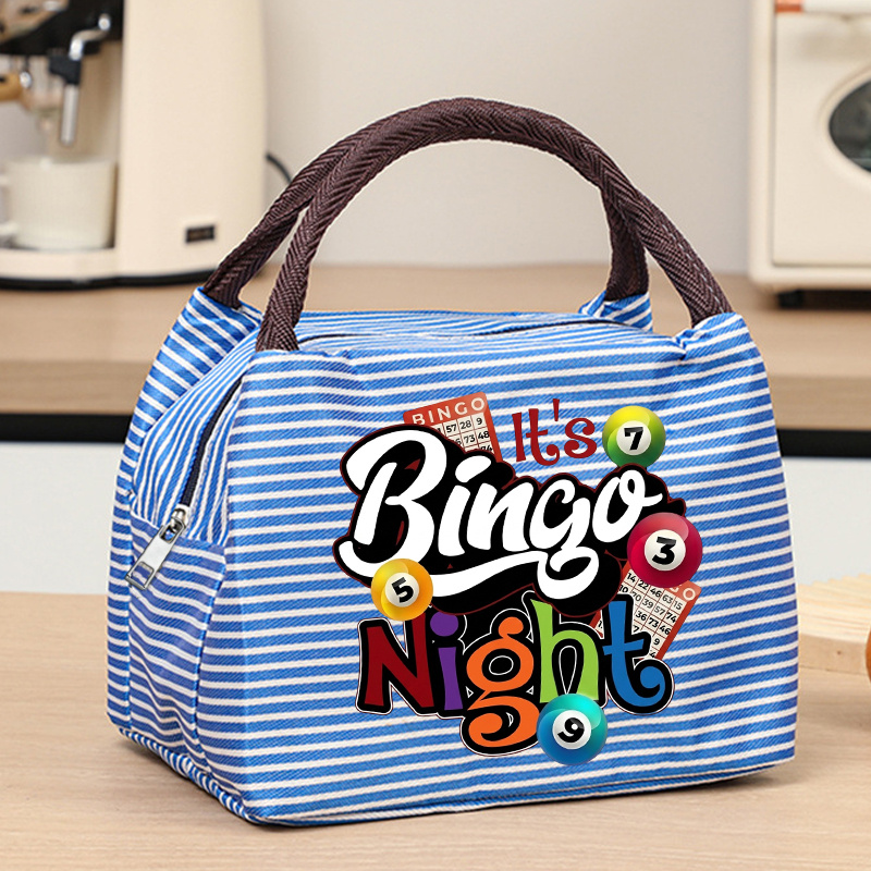 TEMU Fun Women's Tote Bag, Lightweight Portable Everyday Purse For Shopping & Travel, Bingo Player Game Lover Gift For Women Mom Grandma , Birthday