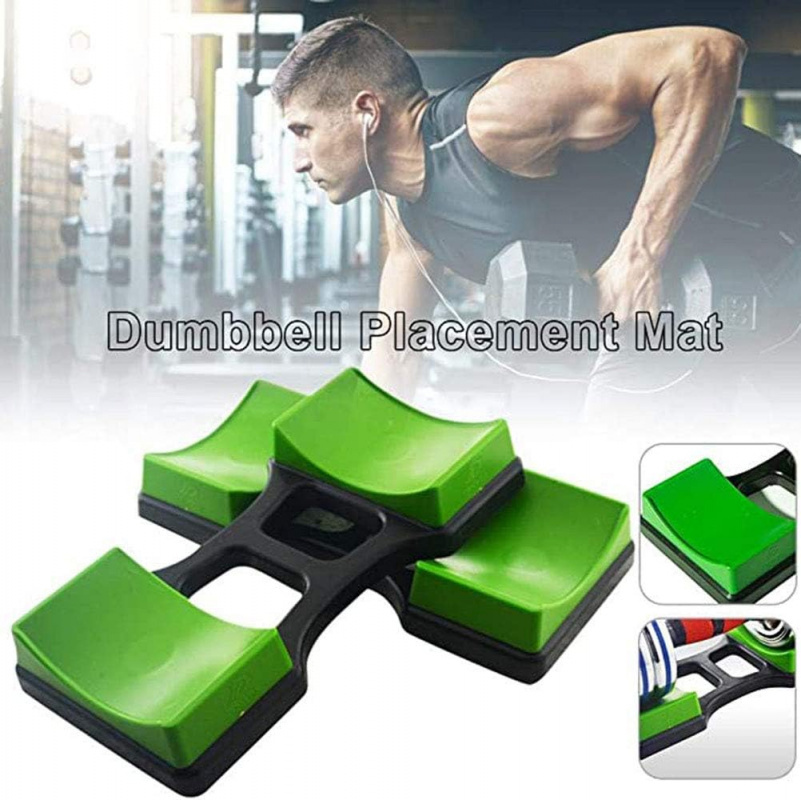 space saving dumbbell rack heavy duty pe material floor saving design non electric home fitness stand outdoor use for men women weight storage details 2