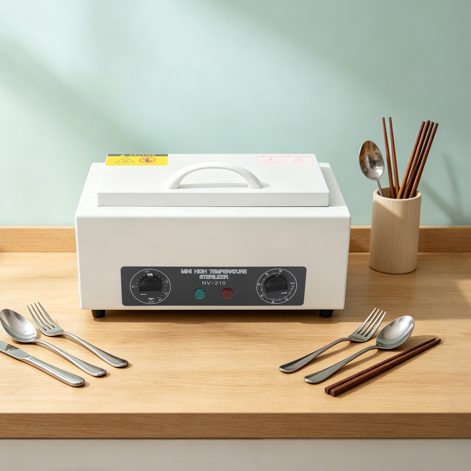 TEMU 2l Capacity Storage System For Nail Care Tools And Spa Equipment, Suitable For Salon Metal Instruments