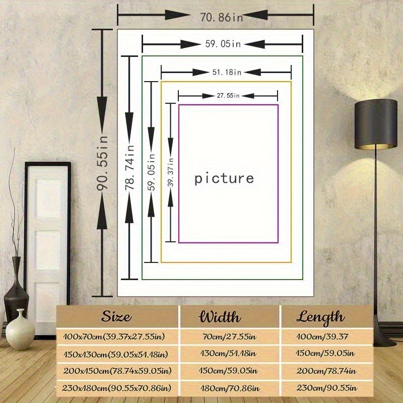 a tapestry featuring a world Temu Mauritius