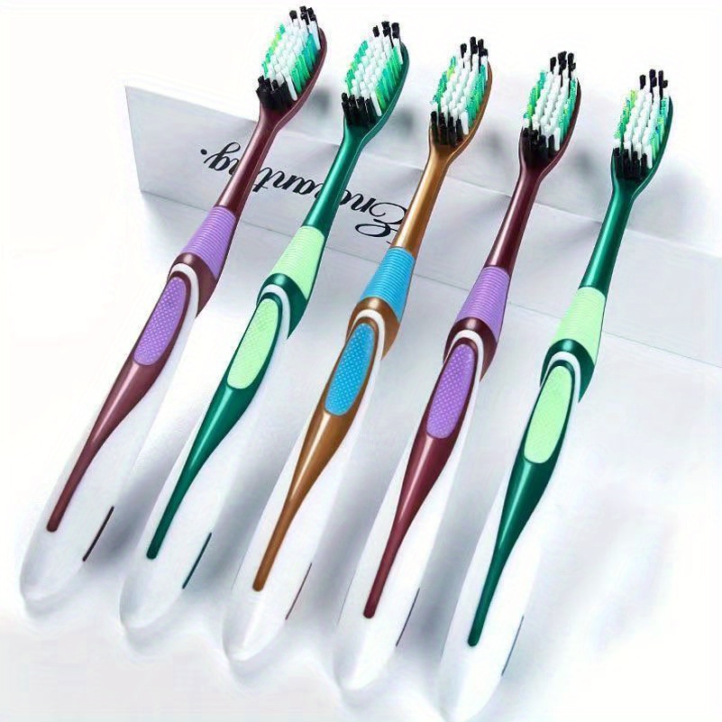 

5pcs Hardness Toothbrushes For Adults - ,