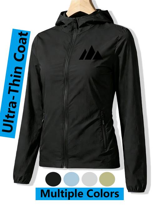 bk260512064 chaqueta capucha para mujer, adecuada para , suelta y, no con del cuerpo, cómoda y transpirable, no sofocante, estampado de , desplazamiento , para exteriores, múltiples colores disponibles