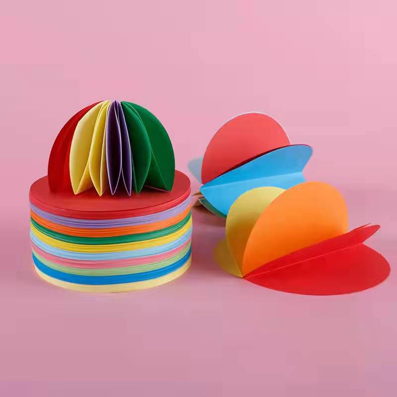 98pcs Premium Round Cardstock Cutouts for Art Creation