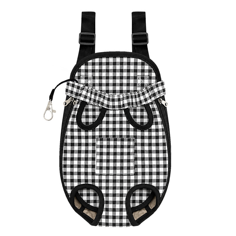M Size Breathable Pet Shoulder Backpack, Anti-escape Design With Mesh Panel & Adjustable Straps, Outdoor Travel Bag For Small