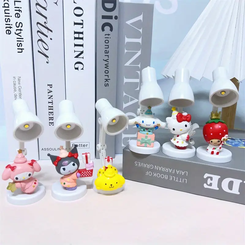 1pc for mini led cartoon design eye protection battery powered ideal for reading decor festive holiday gift festive gift item design plastic construction for accessories Product details 3