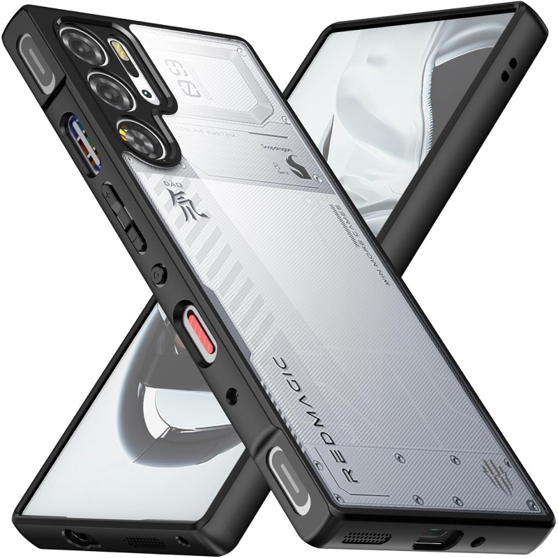 Capa para Telemóvel - Compatível com Red Magic 10Air 10 Pro 10 9S Pro+ Plus/9 Pro+, Capa Protetora Transparente Slim…: retailer-supplied image