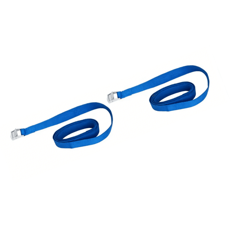 E-shop Schnappschloss-Schnalle-Gurt, Polypropylen-Material, Ladungs-Spannriemen, Sicherungsriemen für Outdoor-Camping, Blaue Version