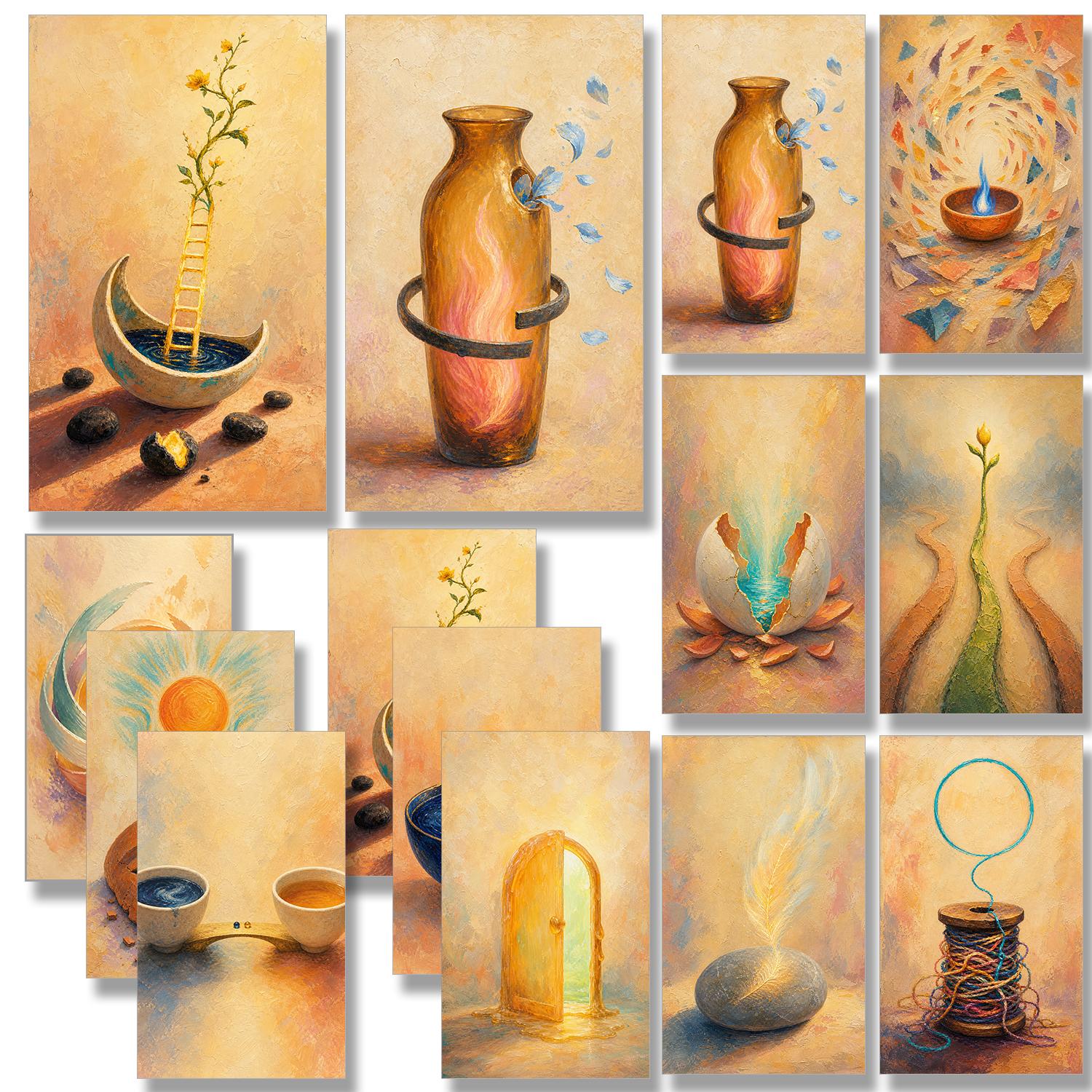 TEMU [Création d'Histoires par ] Cartes de Relaxation Narratives | Outil de Création d'Histoires par | Cartes de Relaxation d'Histoires | Cartes des