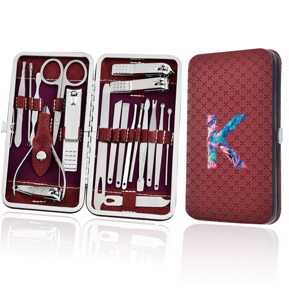 Durable Manicure Set for Daily Use with Case