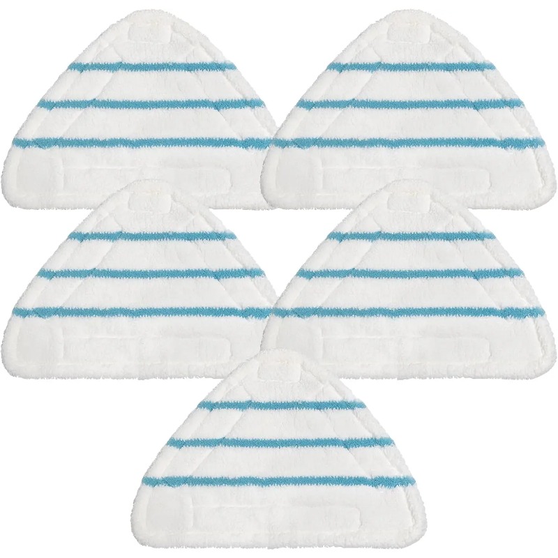 Image of Ultrafine Fiber Steam Mop Covers, Universal Triangle Cloth For Hot Spray Steam Cleaner, Fiber Steam Mop Pad
