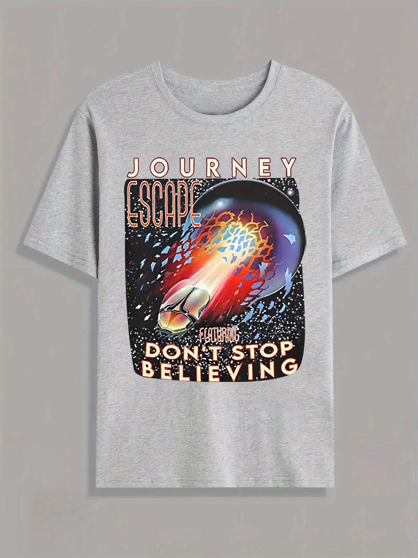 journey escape graphic t shirt men dont stop Temu United Kingdom
