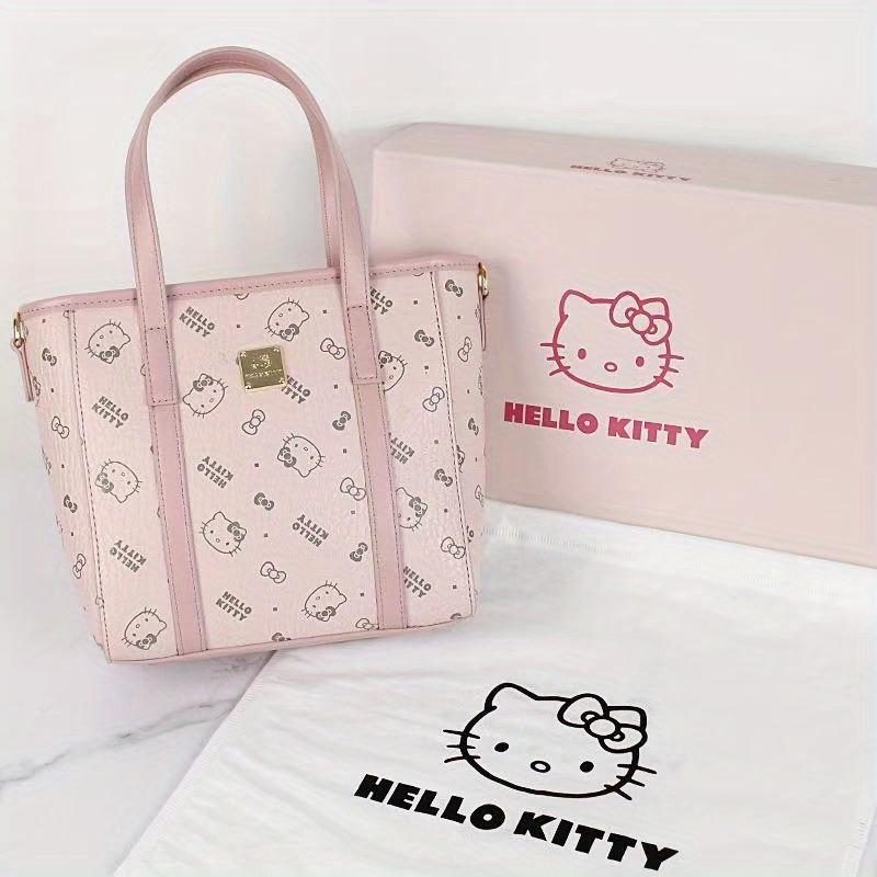 

Sanrio Hellokitty Handbag Black And Pink Women's Crossbody Bag Fashionable Handbag