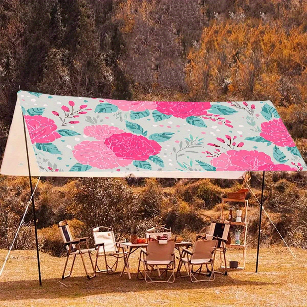 Portable Outdoor Canopy Tent, Lightweight Shade for Camping & Beach