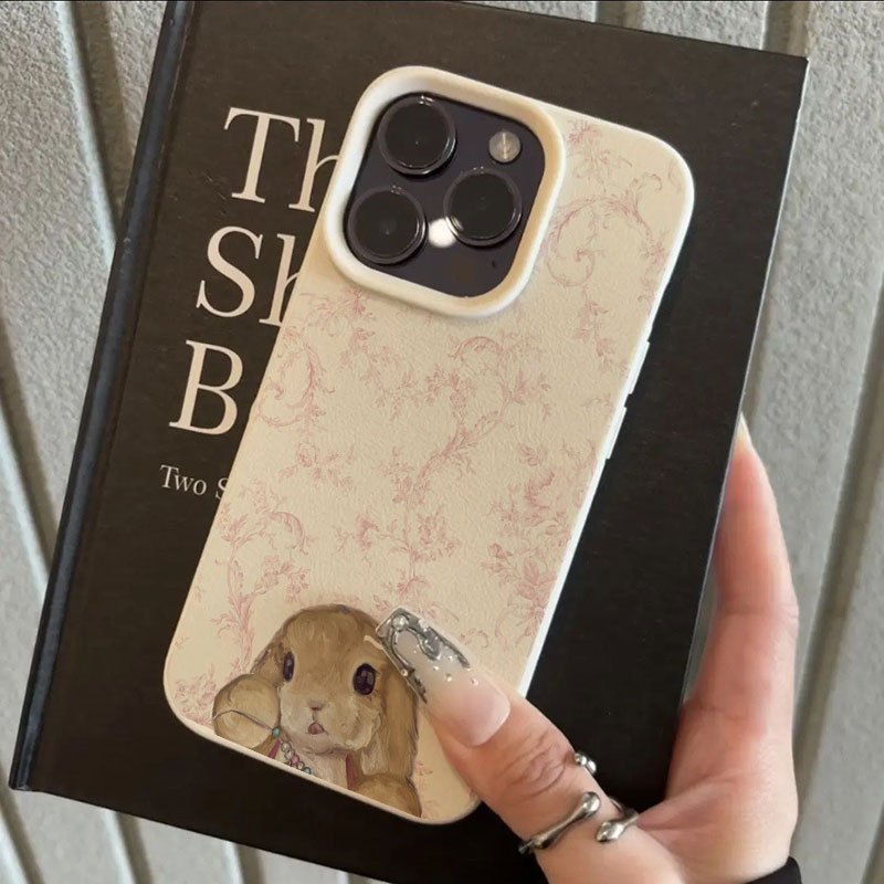 TEMU Phone Case: Pink-patterned Bow And Cute Phone Case, Suitable For Iphone 17 Pro Max, Iphone 16 Pro Max/14/15 Plus/15/13p/12/11. Premium Tpu
