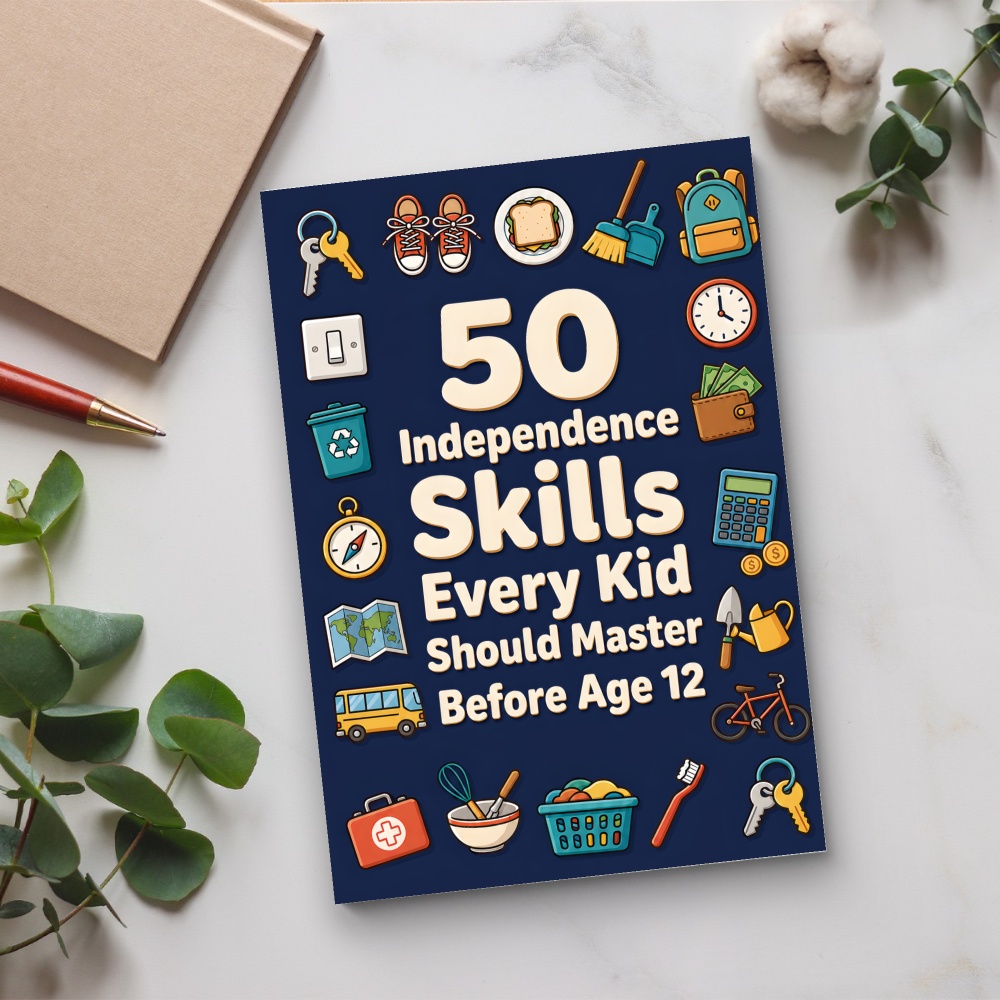 TEMU 50 Independence Skills Every Kid Should Master Before Age 12, Practical Life Skills And Responsibility Book For Children, Helps Kids Learn