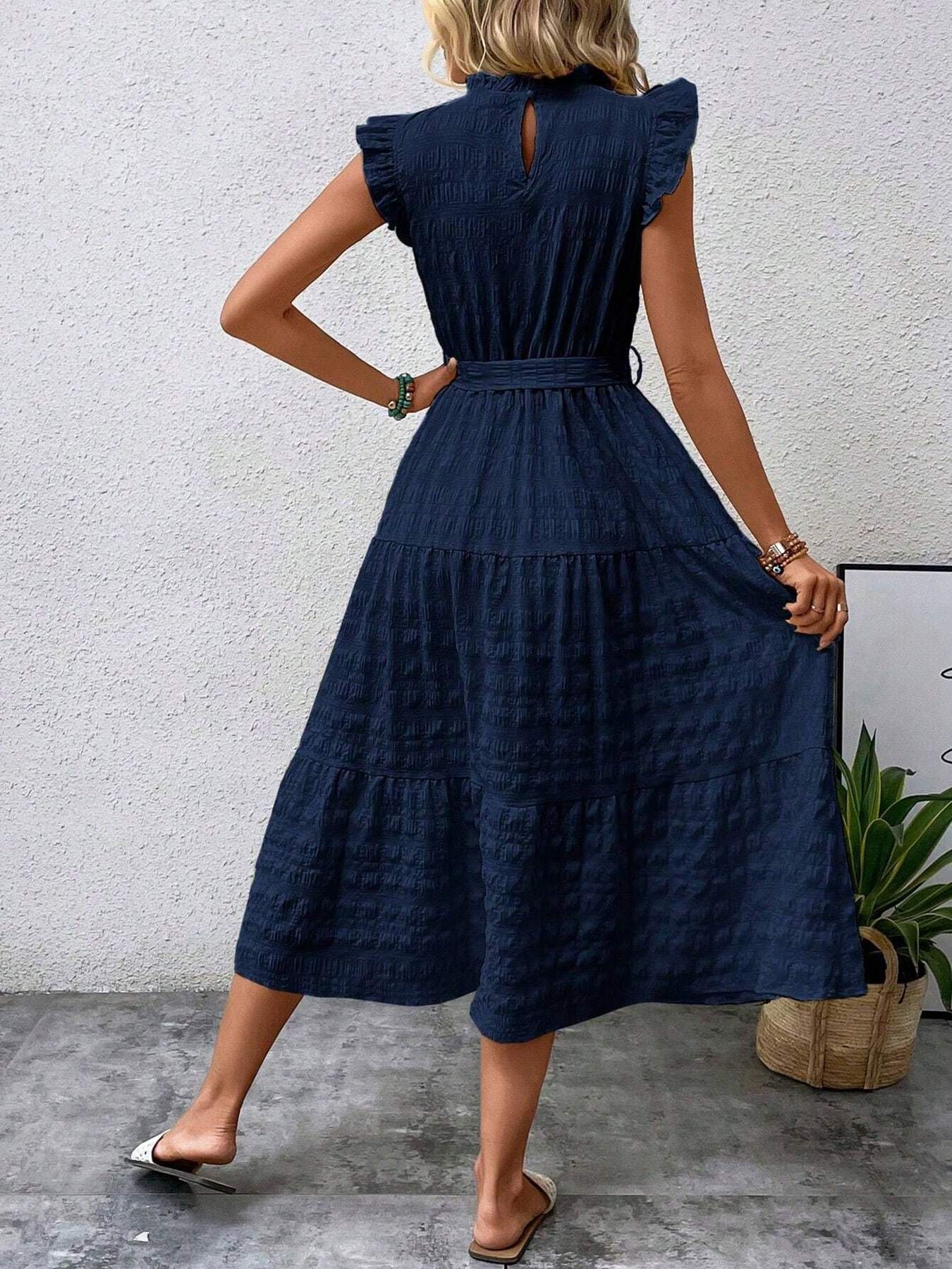 womens elegant a line summer beach dress lightweight - Temu Netherlands