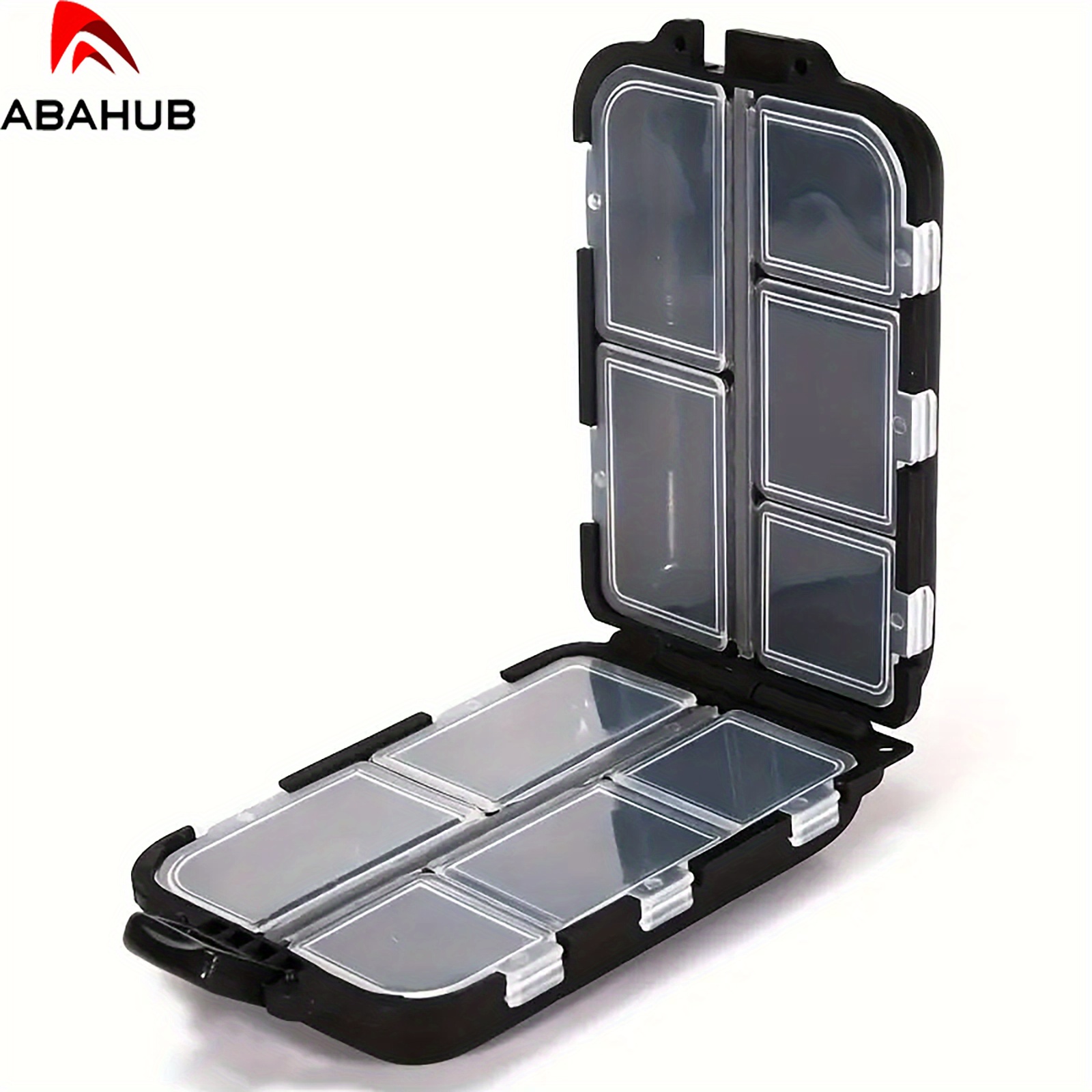 Abahub Large-capacity , Made Of Abs Material, For Storing Fishing Additions, With Separate Compartments For Easy Carrying