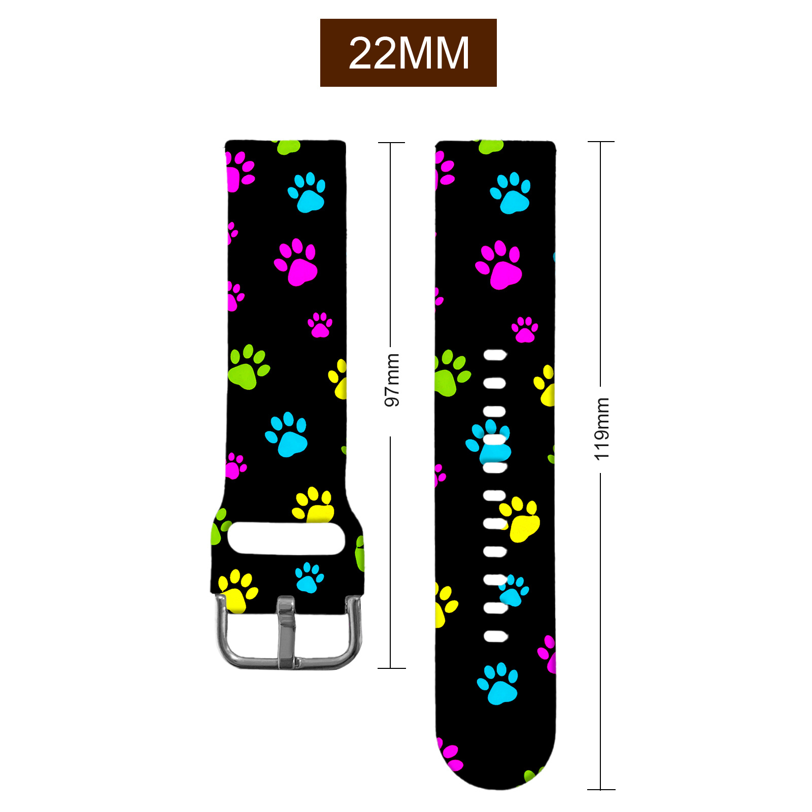 TEMU Dressy For For Galaxy Watch Straps Colorful For Band Silicone Band For Adjustable Size Lightweight Comfortable Breathable Lightweight Men