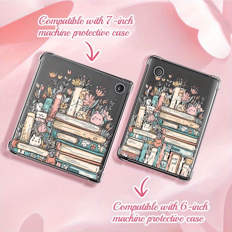 TEMU Capa Protetora Colorida Compatível com E-reader: Libra Color 2024/Libra 2 de 7 polegadas & Color/BW/2E de 6 polegadas. Capa para E-reader com