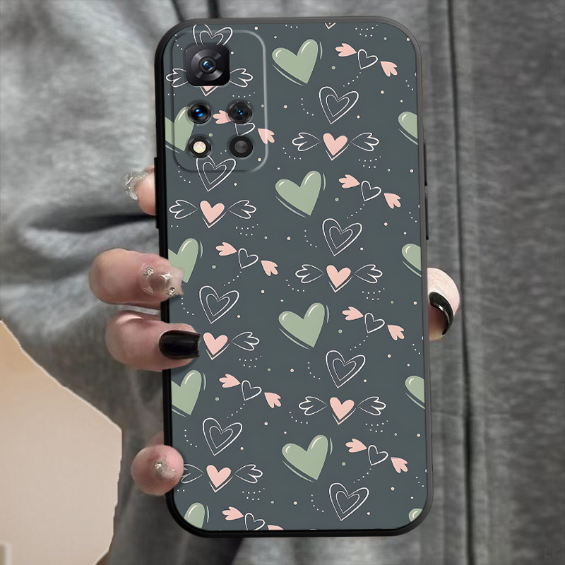 TEMU Fundas para Móvil de con Estampado Sencillo y para , Tipo para Xiaomi Redmi Note 10 10S 10A 10C 11 Pro 11S 12 12C 12S 13C 13 Pro 14 14C 14Pro -
