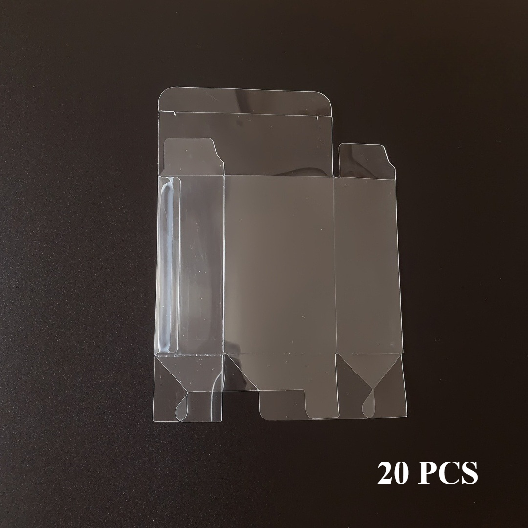 Image of Gift For Her/him 10/20pcs 8x8x3cm High- Pet Material Gift Boxes - Durable, Easy Assembly, Perfect For Displaying Gifts & Craft Supplies, For Visibility, Gift Packaging | | Durable Construction
