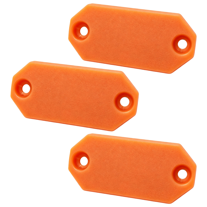 TEMU 3pcs Orange 3d-printed Tape Measure Storage Hangers, Sturdy Holders For Measuring Instruments, Suitable For Multiple Working Areas, Unified