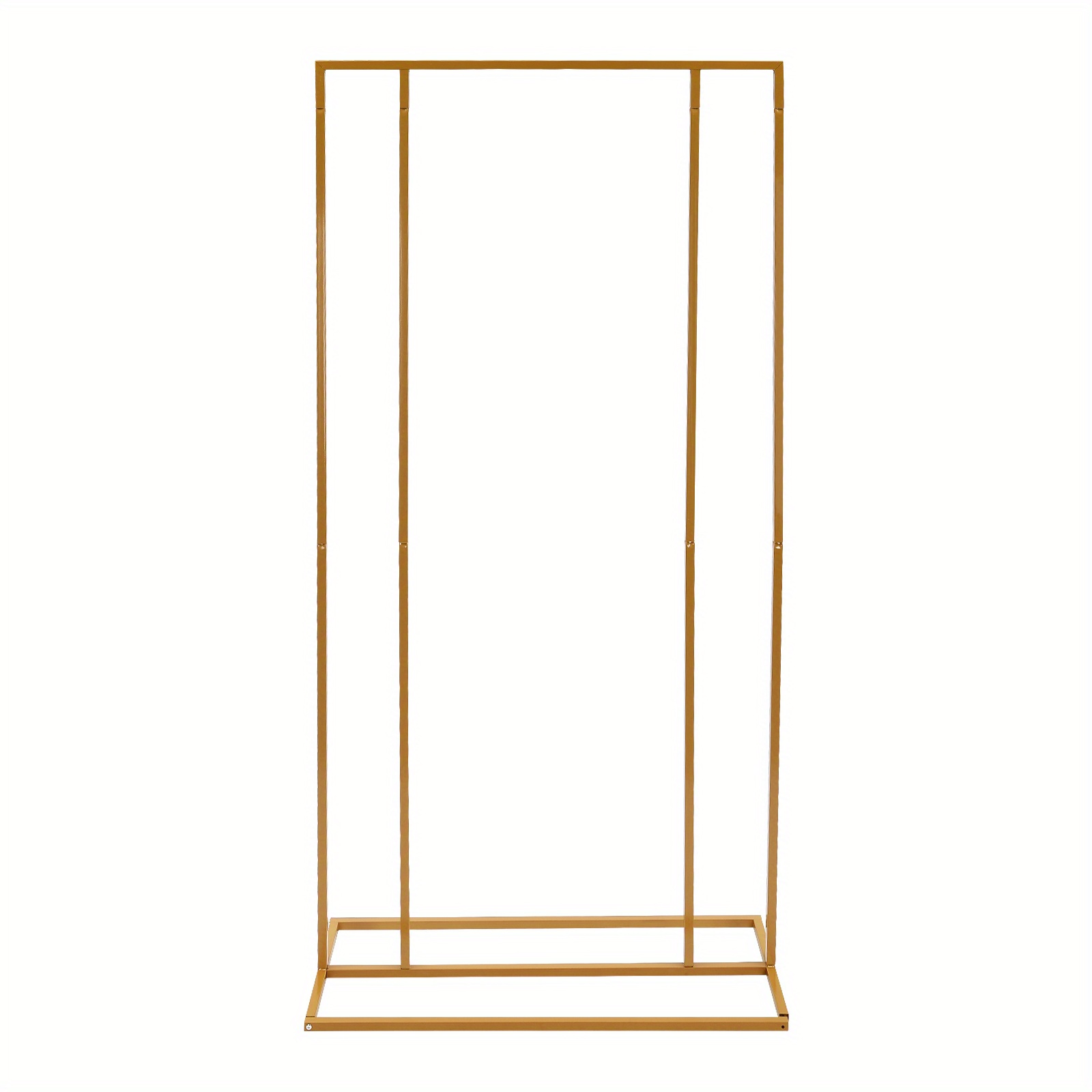 TEMU Buruiyoten, 1pc Modern Metal Backdrop Stand, Rectangular Party Pack, Suitable For Weddings, Parties, Valentine's Day Decorations, Banquets,