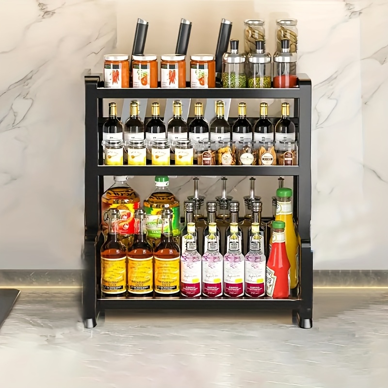 A Versatile Kitchen Storage Solution Featuring a 2-3 Tier Rack for Spices, Candies, And Seasonings, Designed to Optimize Space in Your for Home And Kitchen. This Sturdy Steel Construction Is Perfect for Countertop Use And Compact Stove Organization 9 A Versatile Kitchen Storage Solution Featuring a 2-3 Tier Rack for Spices, Candies, And Seasonings, Designed to Optimize Space in Your for Home And Kitchen. This Sturdy Steel Construction Is Perfect for Countertop Use And Compact Stove Organization