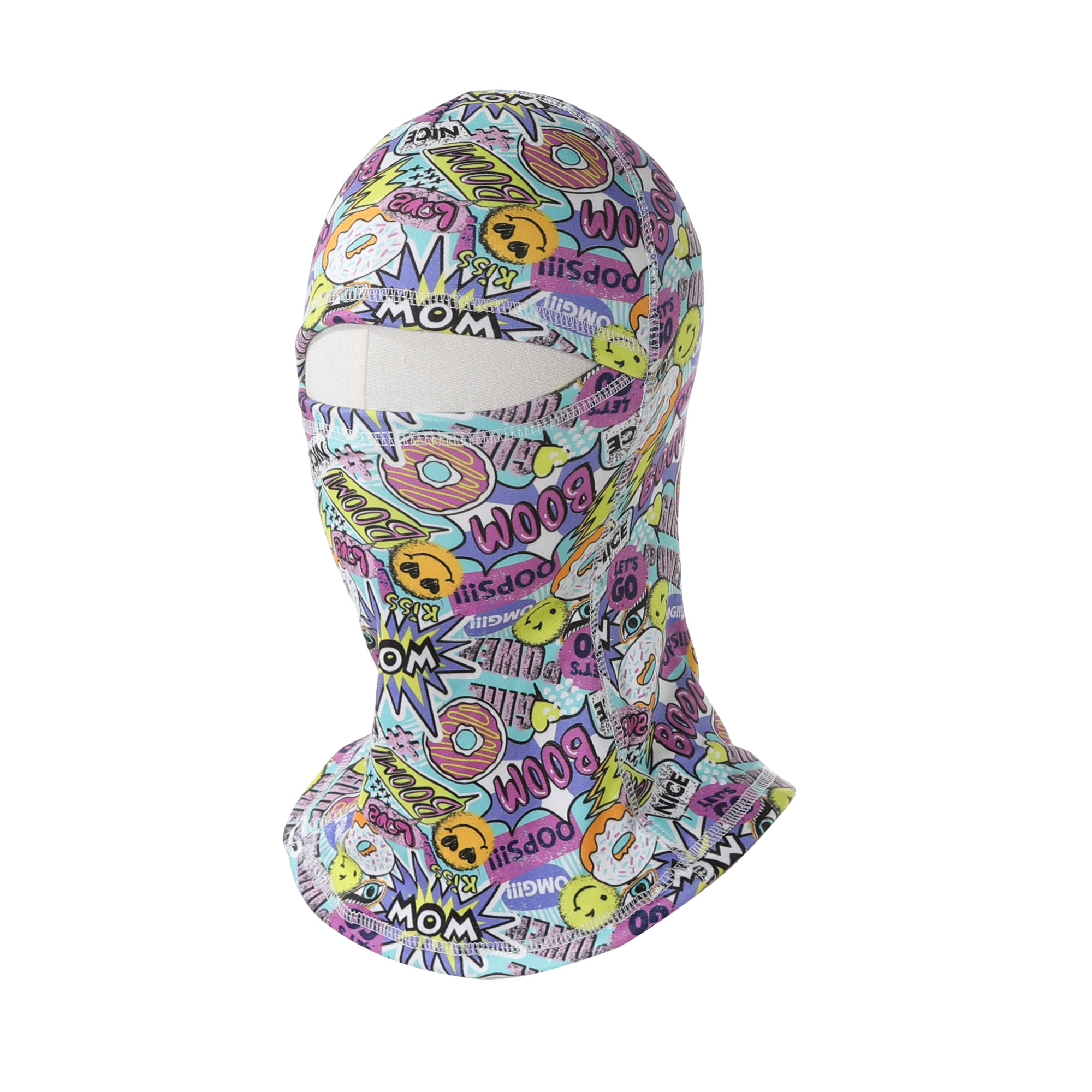 1pc outdoor face masks for boys and girls cycling masks winter ski face   with ear flaps fleece masks
