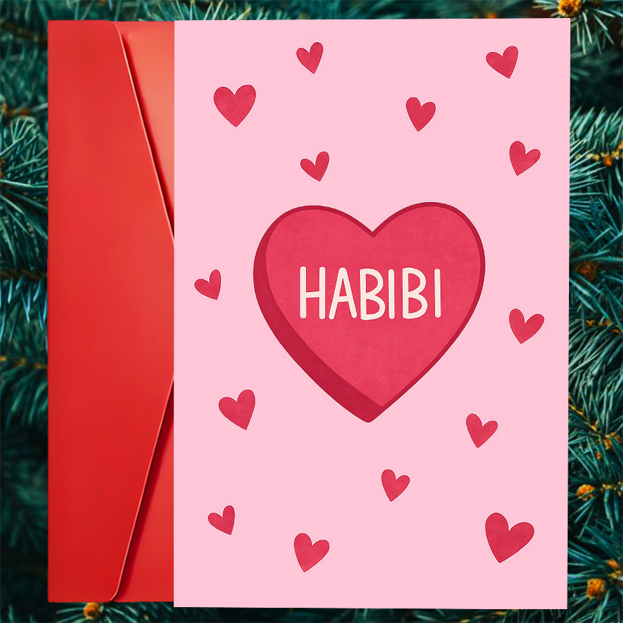 E-shop eine romantische herzförmige Grußkarte mit -Design, ideal zum Jubiläum, Valentinstag oder zur Verkündigung von Zuneigung an Ihre Liebsten