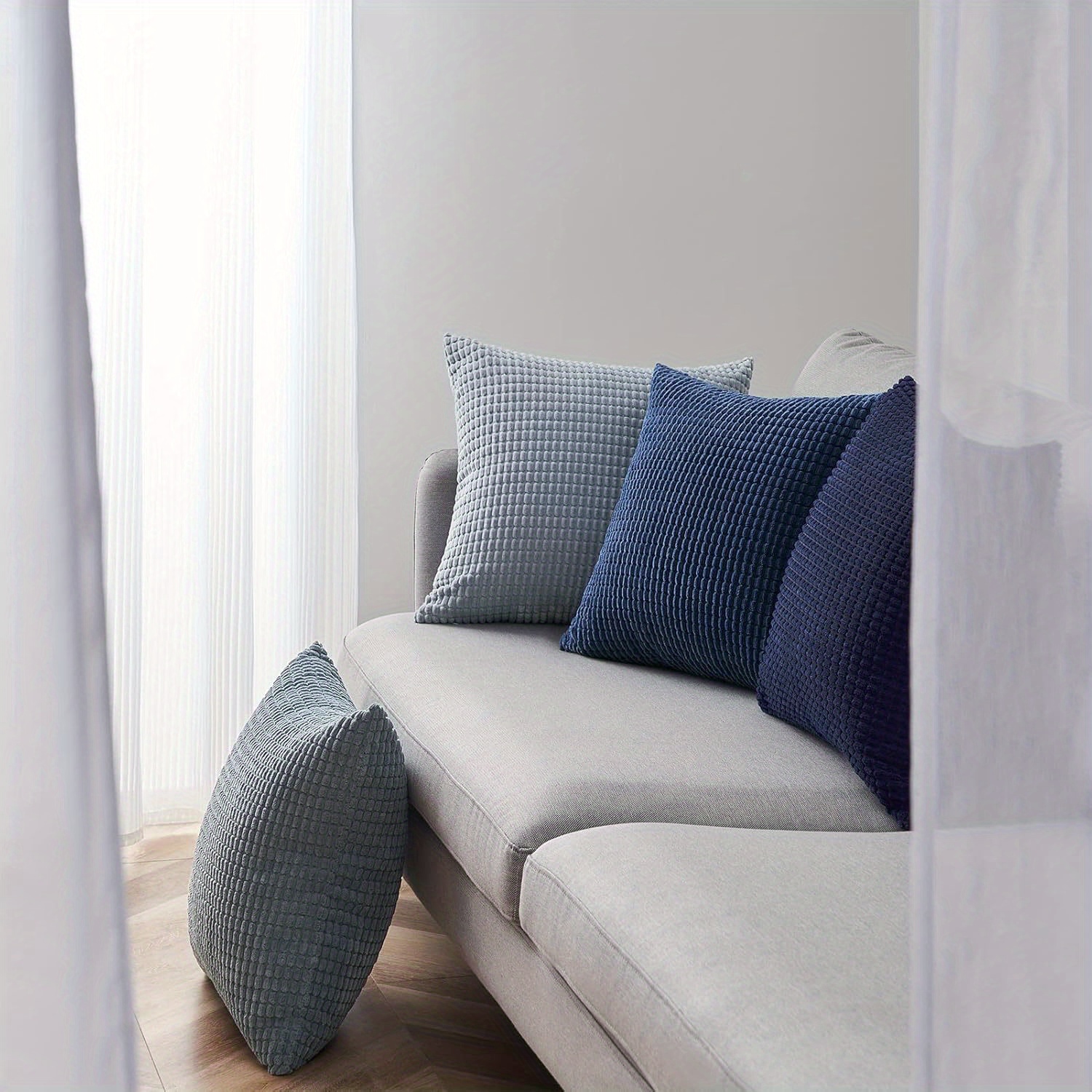 grey couch pillow covers living room century Temu Germany