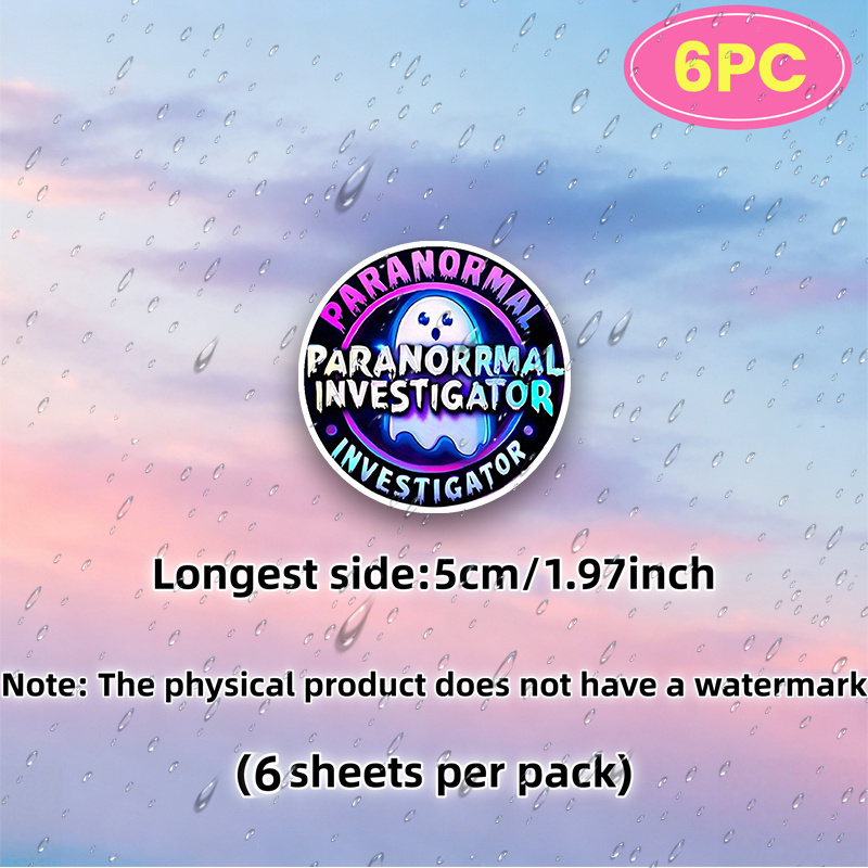 2d flat 2d flat vinyl car sticker 6pcs sheet strong     stickers durable stickers for cars laptops water bottles coffee machines teeth tool boxes and helmets 2d flat