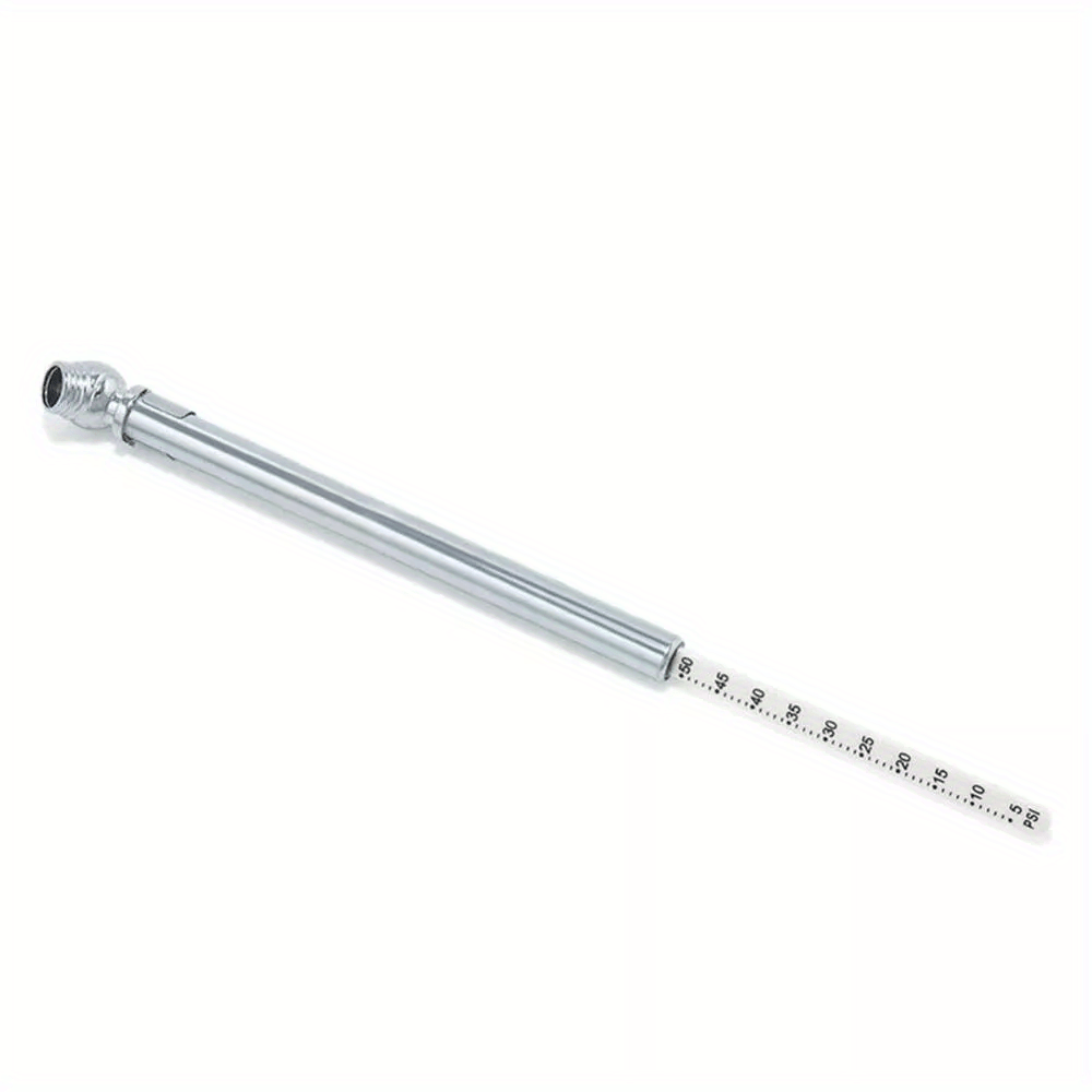 TEMU Manomètre de Pression des Pneus Manuel PSI Stylo Voiture Véhicule Camion Vélo Moto Roue