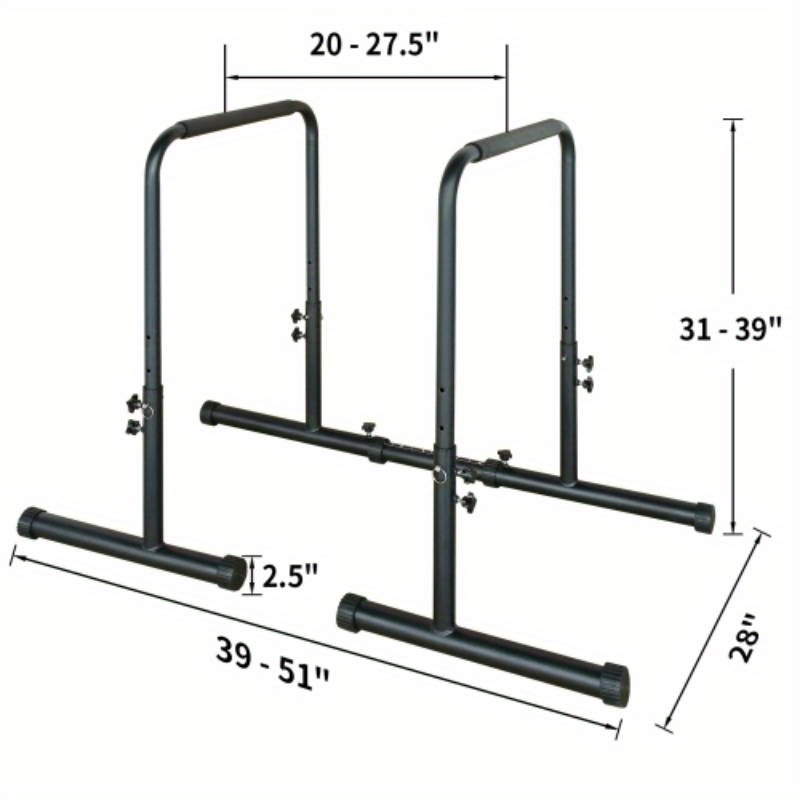 新品TIT COOPOPE Dip Station Dip Bar Parallel Bars for Home Workout with 500 LBS Loading Capacity