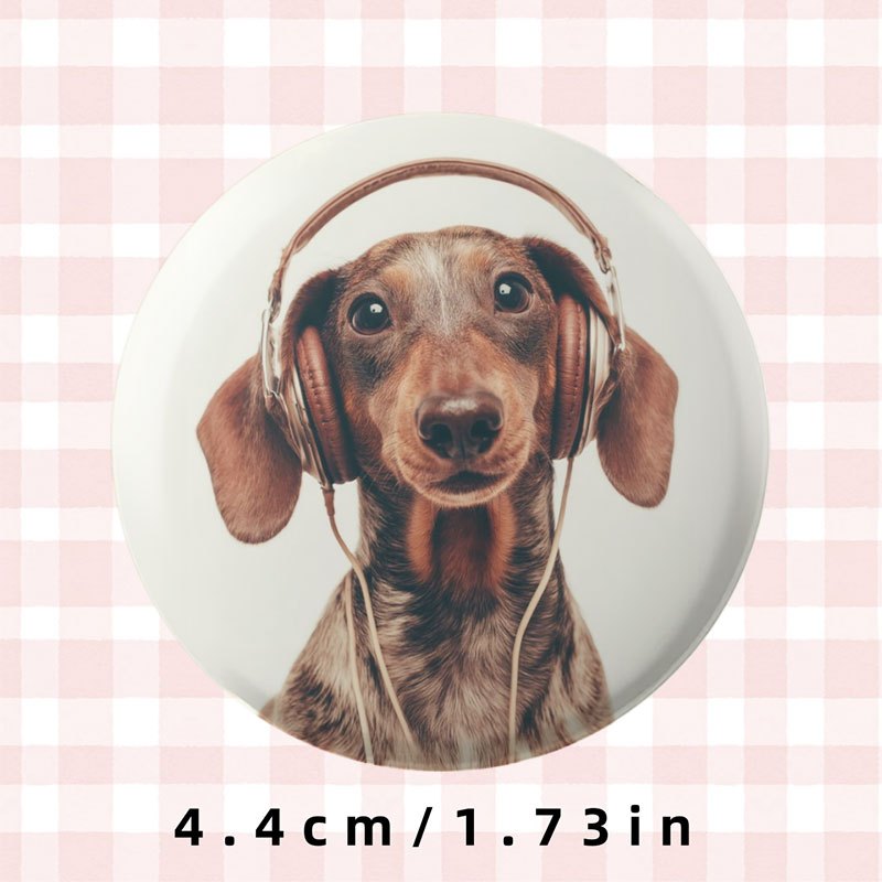 TEMU 1pc 2d Anime Acg Badge - Fashionable Brooch For Men And Women, Button Decoration Craft, Perfect For Festivals, Weddings, Birthdays - Adorable