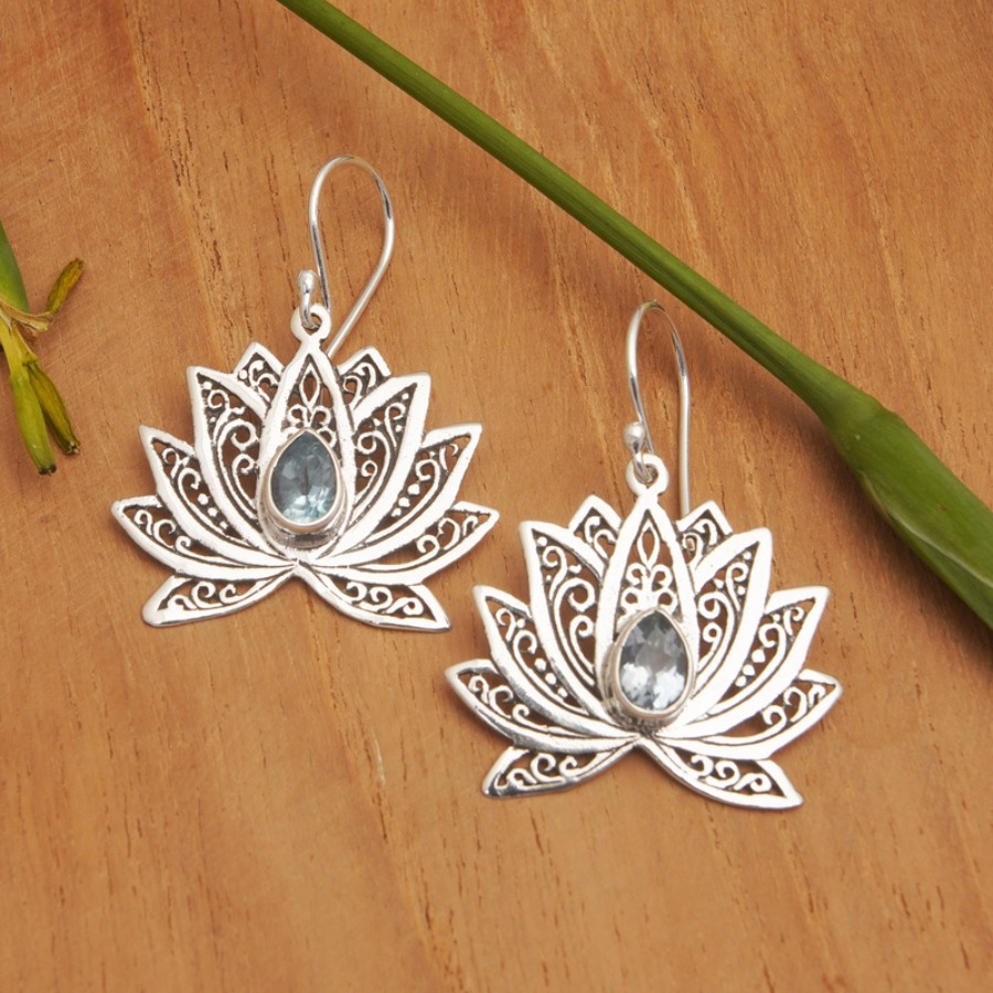TEMU 2pcs Exquisite Fashion Vintage Earrings Bohemian Earrings For Lotus Earrings For Women Unique Jewelry Wedding Accessories Daily Gifts Gifts