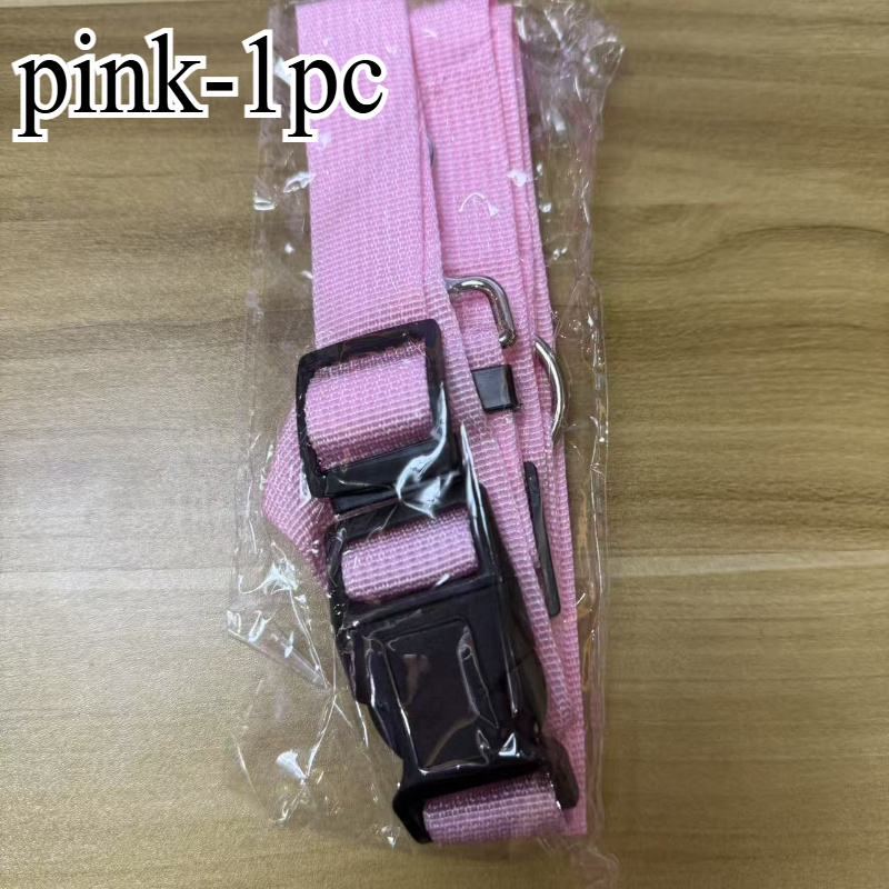 Image of 1pc Adjustable Pet Car Seat Belt, With 2-in-1 Nylon Leash And Rear Seat Belt