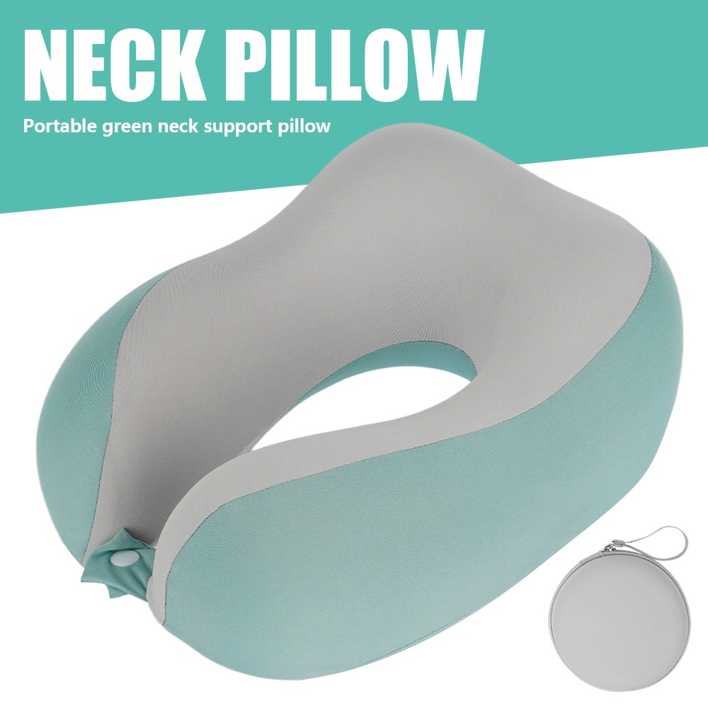 Neck Pillow Slow-rebound High-elasticity Skin-friendly Soft Breathable For Home Travel