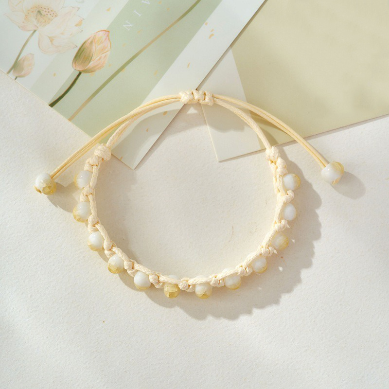 Boho Ceramic Bead Adjustable Bracelet for Women