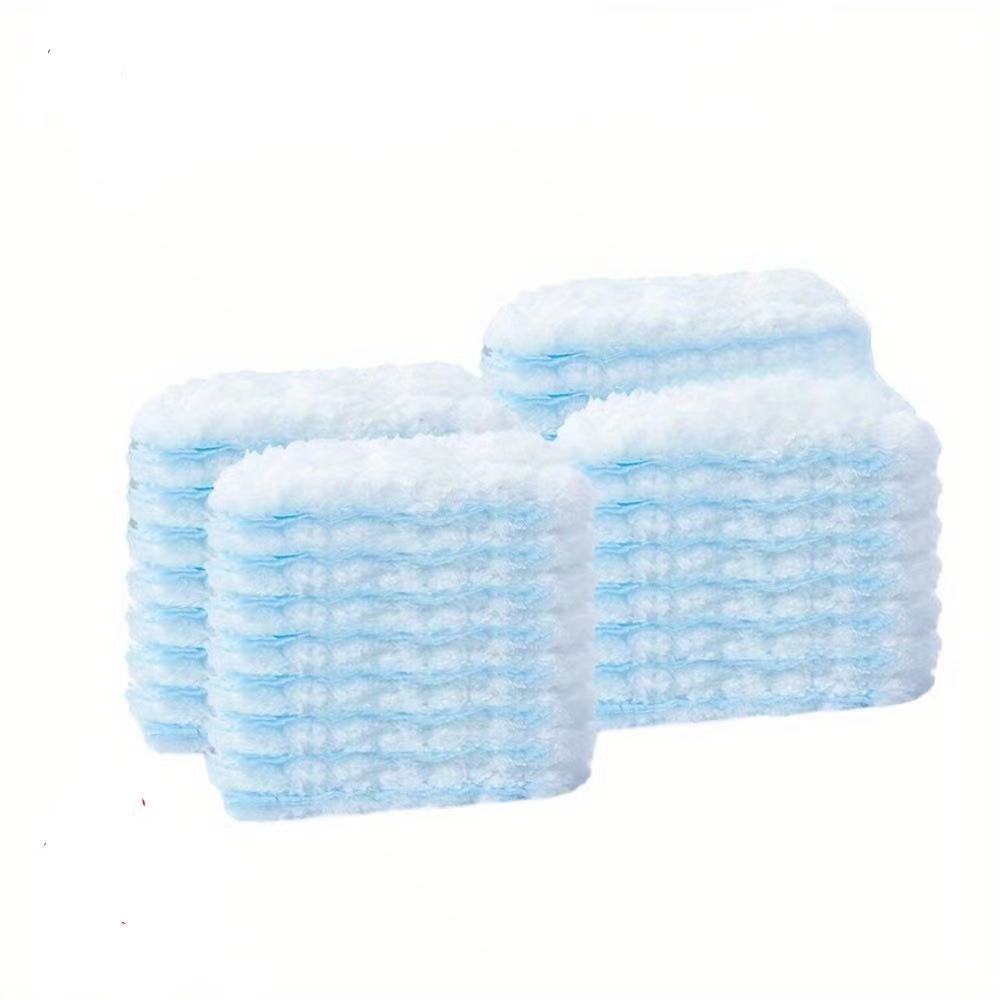 TEMU 40 Sheets Of Blue Electrostatic Dust Cloth Refills, With 1 Short Handle, 1 Telescopic Handle, Suitable For Cleaning Furniture, Cars, Keyboards,