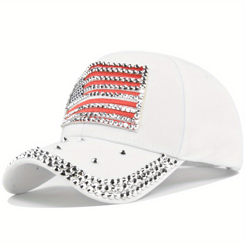 1 pack adjustable baseball caps men women trendy flag - Temu display picture 2