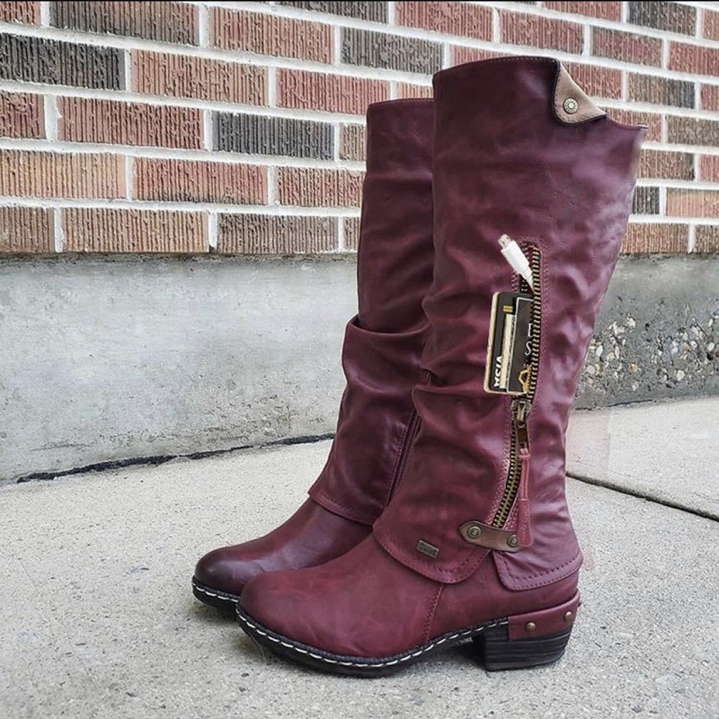 Stylish Women's Knee-High Boots