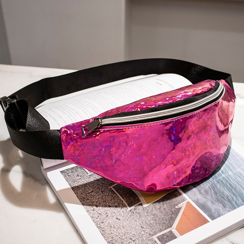 TEMU Un marsupio da donna elegante e minimalista con paillettes, caratterizzato da un design trendy a di vetro