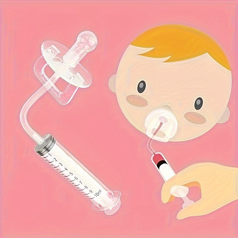 Baby Feeding | Silicone, Transparent, Suitable for, Fruit, Milk, Medicine - Ideal Gift for Infants