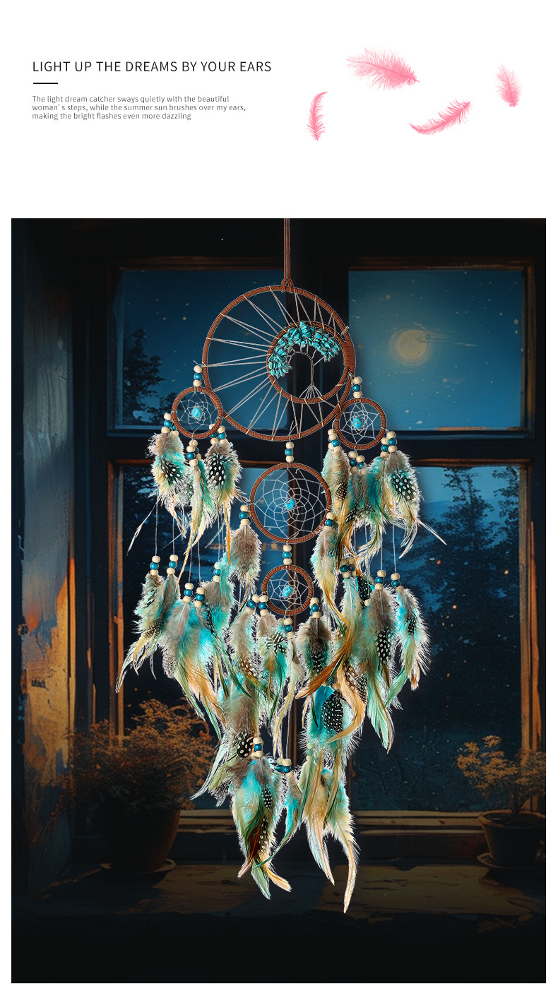 Decorative boho pendant