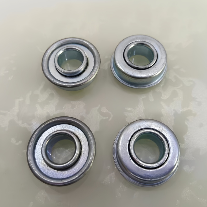 TEMU 4 set di cuscinetti per ruote di tosaerba , con diametro interno di 12,7 mm/0,5 pollici e diametro esterno di 28,6 mm/1,13 pollici. Adatti per
