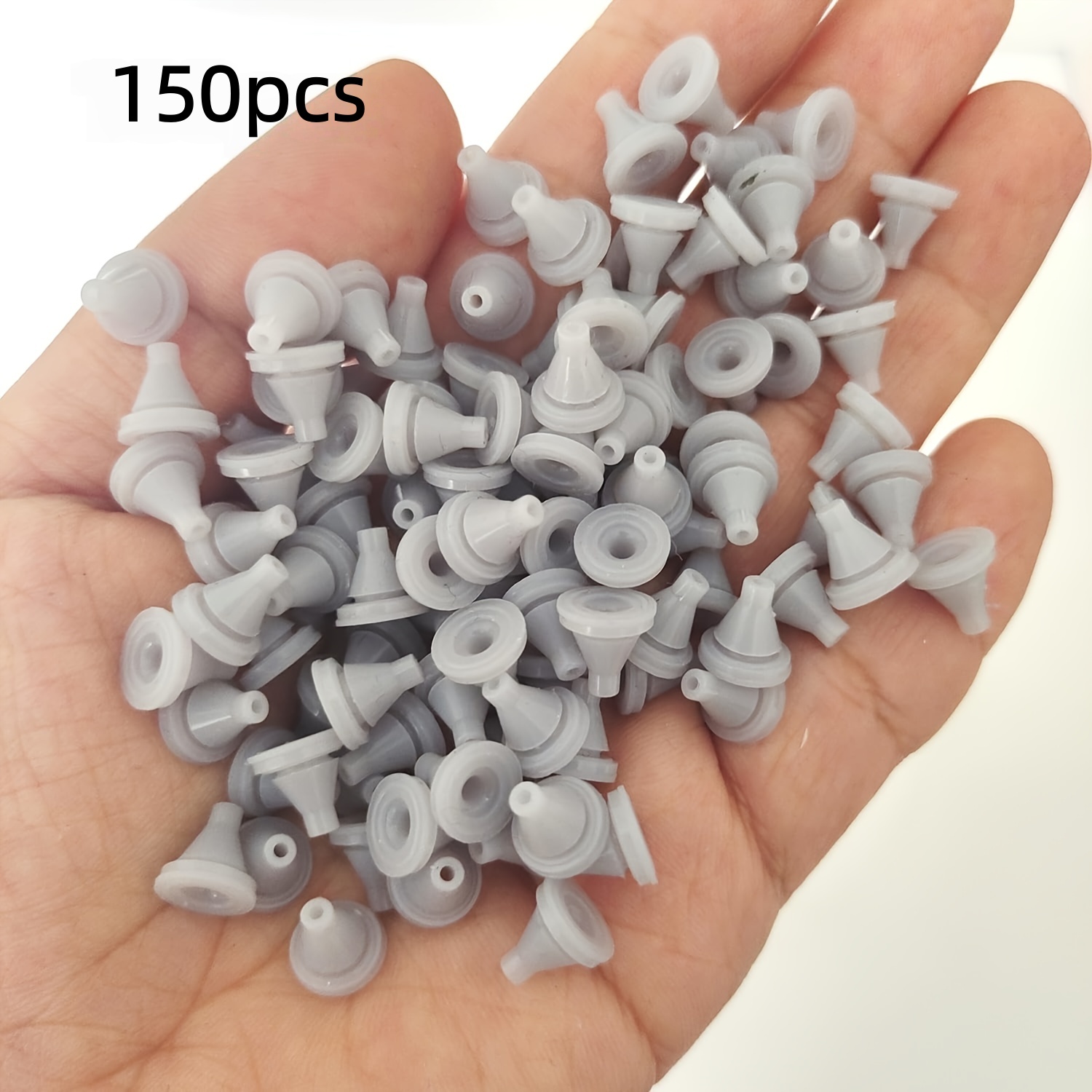 TEMU 50/100/150pcs Universal Shower Head Replacement Bathroom Additions - (0.4cm Diameter), Anti-clog Nozzles, Suitable For Shower Repair And