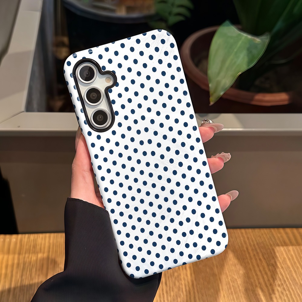 Ovitek za telefon: Polka Dot Minimalističen Modni 2-v-1 Ovitek, Primeren za for Samsung Galaxy A57 A37 A25 A17 A16 A06 A56 A55 A54 A53 A52 A36