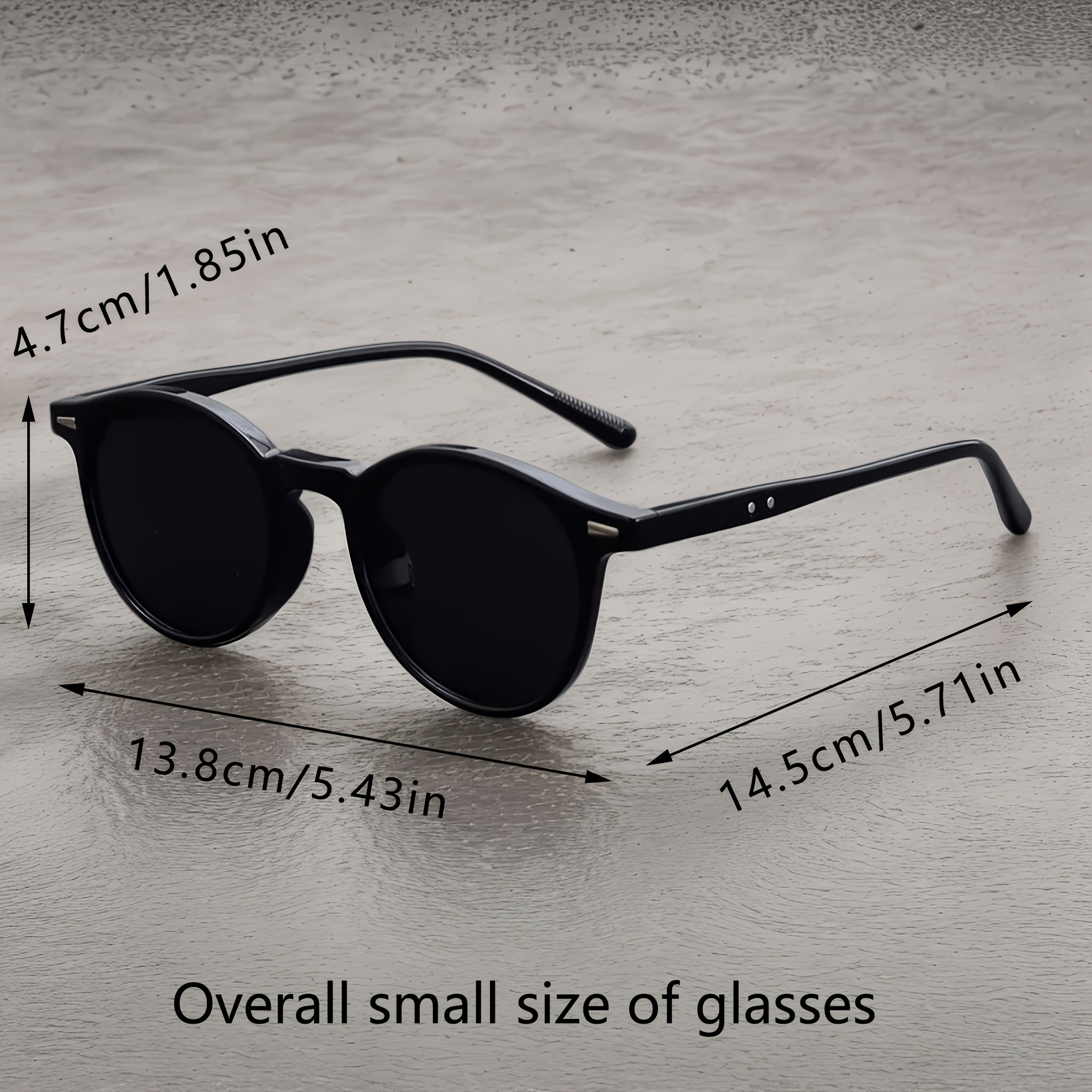 Retro Oval Fashion Glasses Featuring a Tortoiseshell Frame And Black Lenses - Stylish Round Glasses for Men And Women, Perfect Gifts for Thanksgiving And New Year, Eyewear Additions